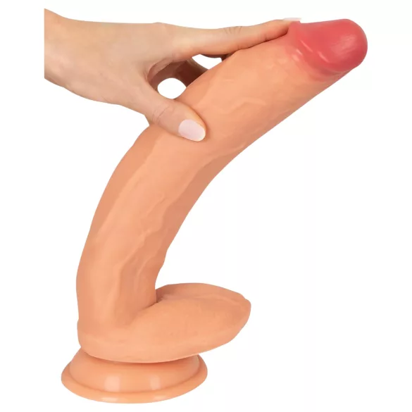 Realistixxx Real Giant - veliki dildo s testisima - natur