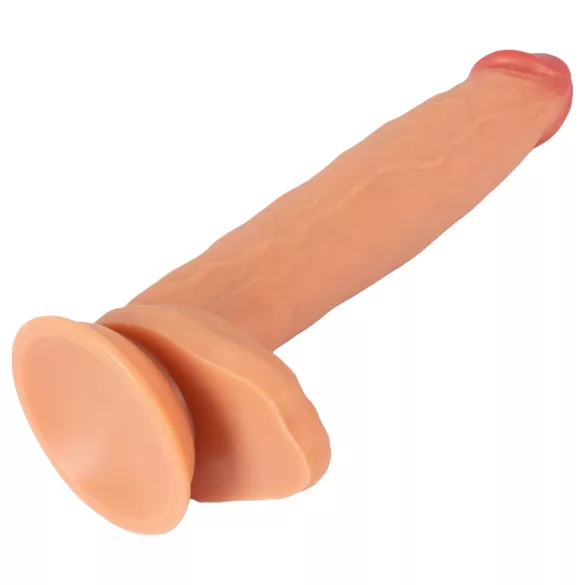 Realistixxx Real Giant - veliki dildo s testisima - natur