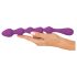 You2Toys - Kuglasti, fleksibilni analni dildo - ljubičasti