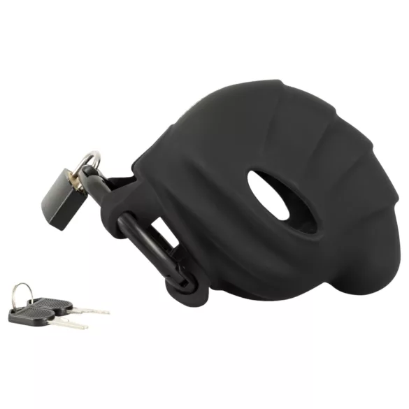 Black Velvets - penis i testisna kavez - crna