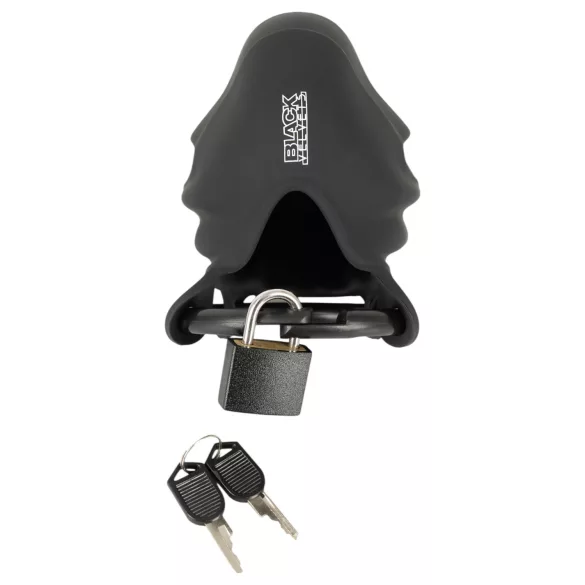 Black Velvets - penis i testisna kavez - crna