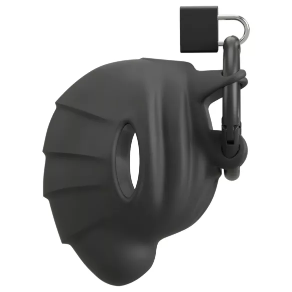 Black Velvets - penis i testisna kavez - crna