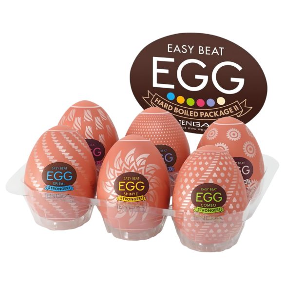 TENGA - Jači set masturbatora jaja - 6 komada