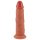 Realistixxx - realistični, dvostruki sloj dildo (prirodna boja)