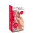 Realistixxx - realistični, dvostruki sloj dildo (prirodna boja)