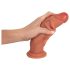 Realistixxx - realistični, dvostruki sloj dildo (prirodna boja)