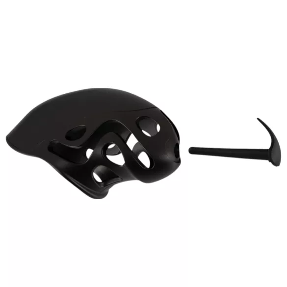 You2Toys - penisni kavez s penis plugom - crna