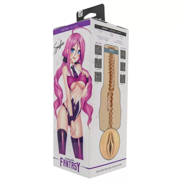 Fleshlight - masturbator vagina Sasha Nakamoto Ecchi - prirodna boja