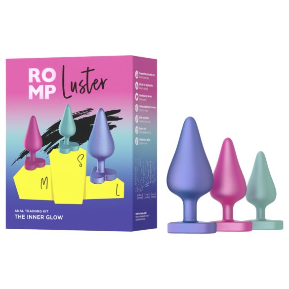 ROMP Luster - set za analni trening - 3 komada