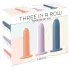 You2Toys - Three in a Row - set za trening s dildom - 3 kom (šareno)