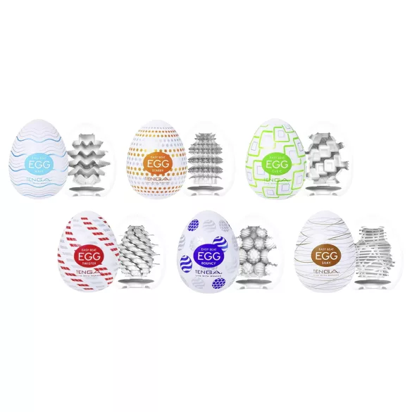 TENGA Variety - set masturbatora jaja - 6 komada