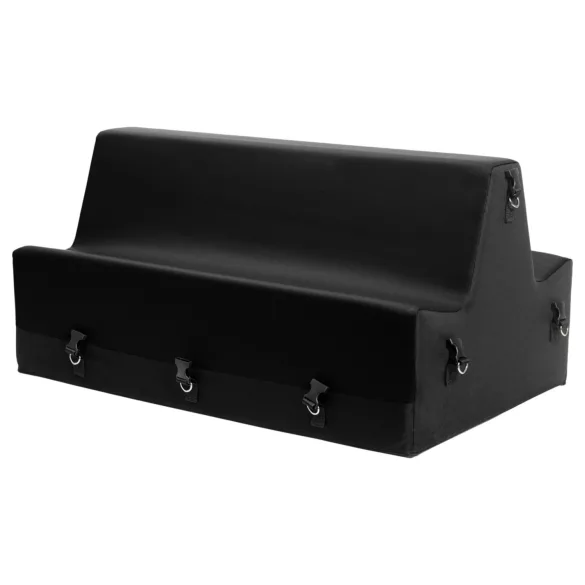 Liberator - seksualni jastuk s lisicama (crni)