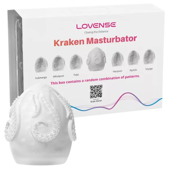LOVENSE Kraken - masturbacijska jaja - 6 kom (bijela)