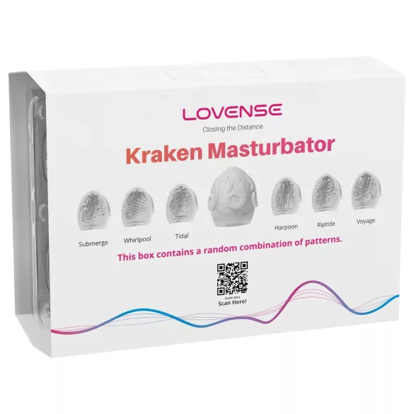 LOVENSE Kraken - masturbacijska jaja - 6 kom (bijela)