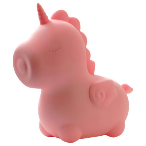 Unihorn Heart Throb - Punjivi jednorog stimulator klitorisa (ružičasti)