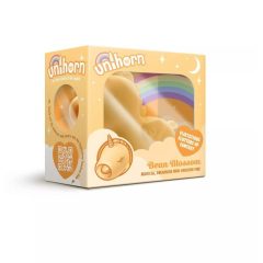   Unihorn Bean Blossom - punjivi jednorog stimulator klitorisa (žuti)