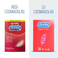 Durex Feel Thin - kondomi realističnog osjećaja (18 kom)