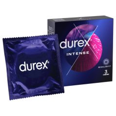 Durex Intense - rebrasti i točkasti kondom (3 kom)