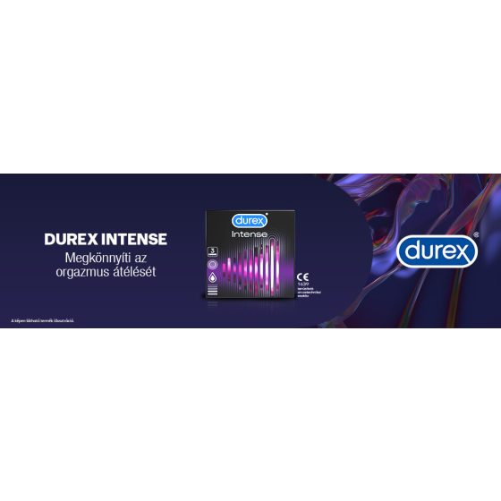 Durex Intense - rebrasti i točkasti kondomi (3kom) -