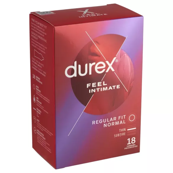 Durex - ultra tanki kondom - Feel Intimate - 18 komada