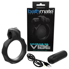   Bathmate Maximus Vibe 55 - vibracijski prsten za penis na baterije (crni)