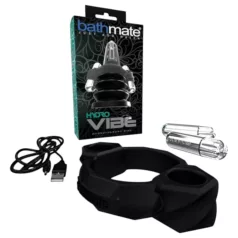 Bathmate - vibracijski prsten za hidroterapiju - crni