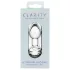 Clarity Utopian Bloom - stakleni analni čep (prozirni)