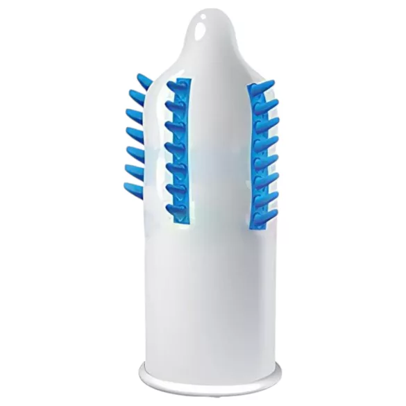 Egzo Tough Cat - kondom s čepićima i dlačicama - 1 komad