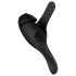 Usamljeni J-Bobbie - crni maksvibrator s 2 motora, punjiv