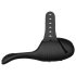 Usamljeni J-Bobbie - crni maksvibrator s 2 motora, punjiv