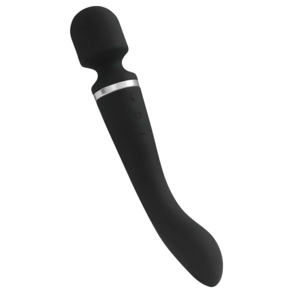 Usamljena Lodi - akumulatorski 2u1 masažni vibrator (crni)