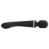 Lonely Lodi - vibrator i masažer 2u1 - crni - punjivi