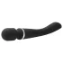 Lonely Lodi - vibrator i masažer 2u1 - crni - punjivi