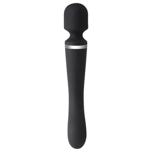 Lonely Lodi - vibrator i masažer 2u1 - crni - punjivi