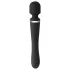 Lonely Lodi - vibrator i masažer 2u1 - crni - punjivi