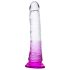 Usamljeni Koplje - lila proziran dildo s vakumom