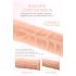 Osamljeni Max - realistični vibrator (17cm) - prirodni