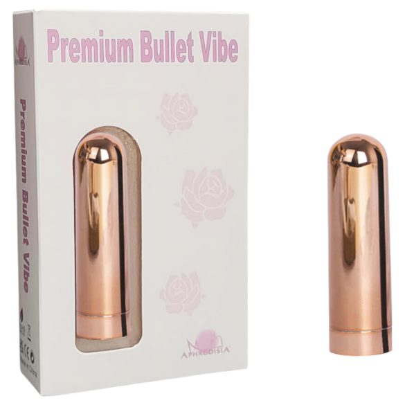 Zlatni Samotnjak - vodootporni mini vibrator na punjenje (zlatni)