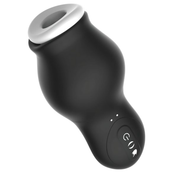 Lonely My-Dragon - masturbator za muškarce s vakuumom i vibracijom - crni