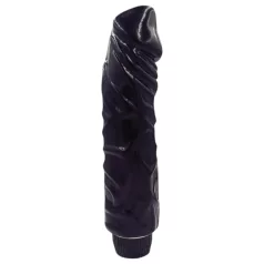 Lonely XingNan - realistični vibrator - 22 cm - crni