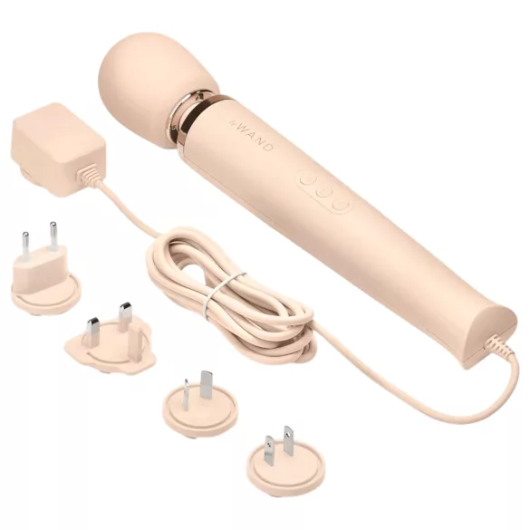 le Wand - masažer vibrator na struju - bež