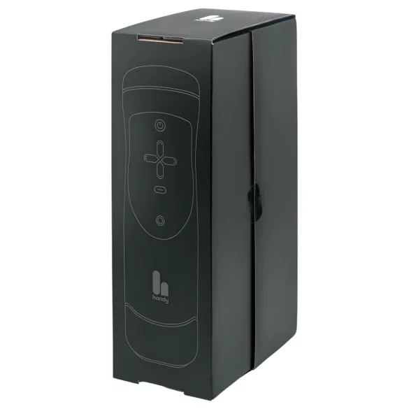 The Handy 1.1 - muški masturbator na mrežni pogon s VR opcijom - crni