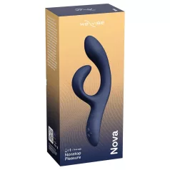   We-Vibe Nova 2 - Aplikacijom upravljani fleksibilni vibrator s nastavkom za klitoris (plavi)