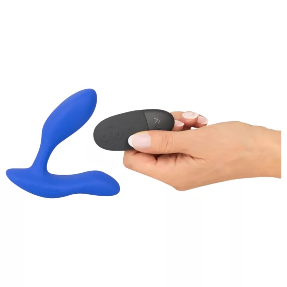 We-Vibe Vector+ - analni vibrator na baterije - pametan - plavi