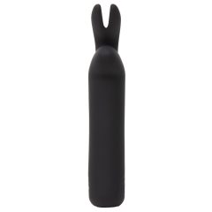   Happyrabbit Bullet - vibrator sa štapićem zeca na baterije (crni)