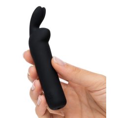   Happyrabbit Bullet - vibrator sa štapićem zeca na baterije (crni)