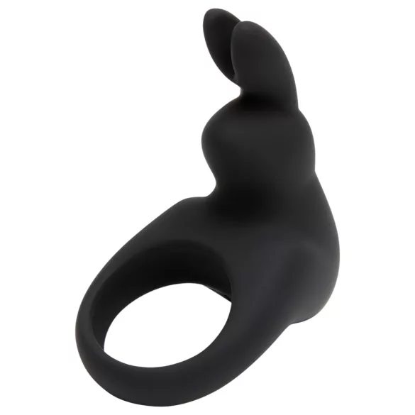 Happyrabbit Cock - vibrirajući prsten za penis na baterije - crni