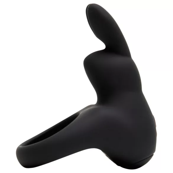Happyrabbit Cock - vibrirajući prsten za penis na baterije - crni