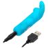 Happyrabbit Bullet - punjivi zečji štapić vibrator (plavi)