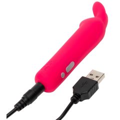   Happyrabbit Bullet - punjivi vibrator sa zečićima (ružičasti)